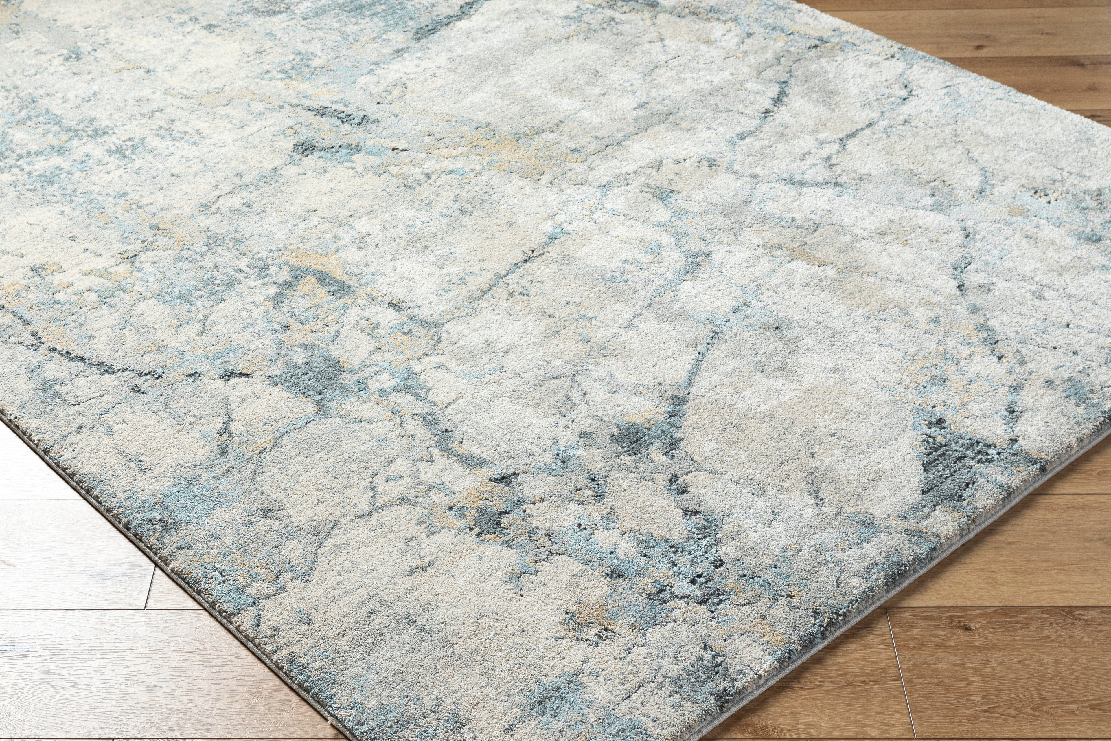 Avellino AVL-2307 Rug-  Beige, Blue, Gray