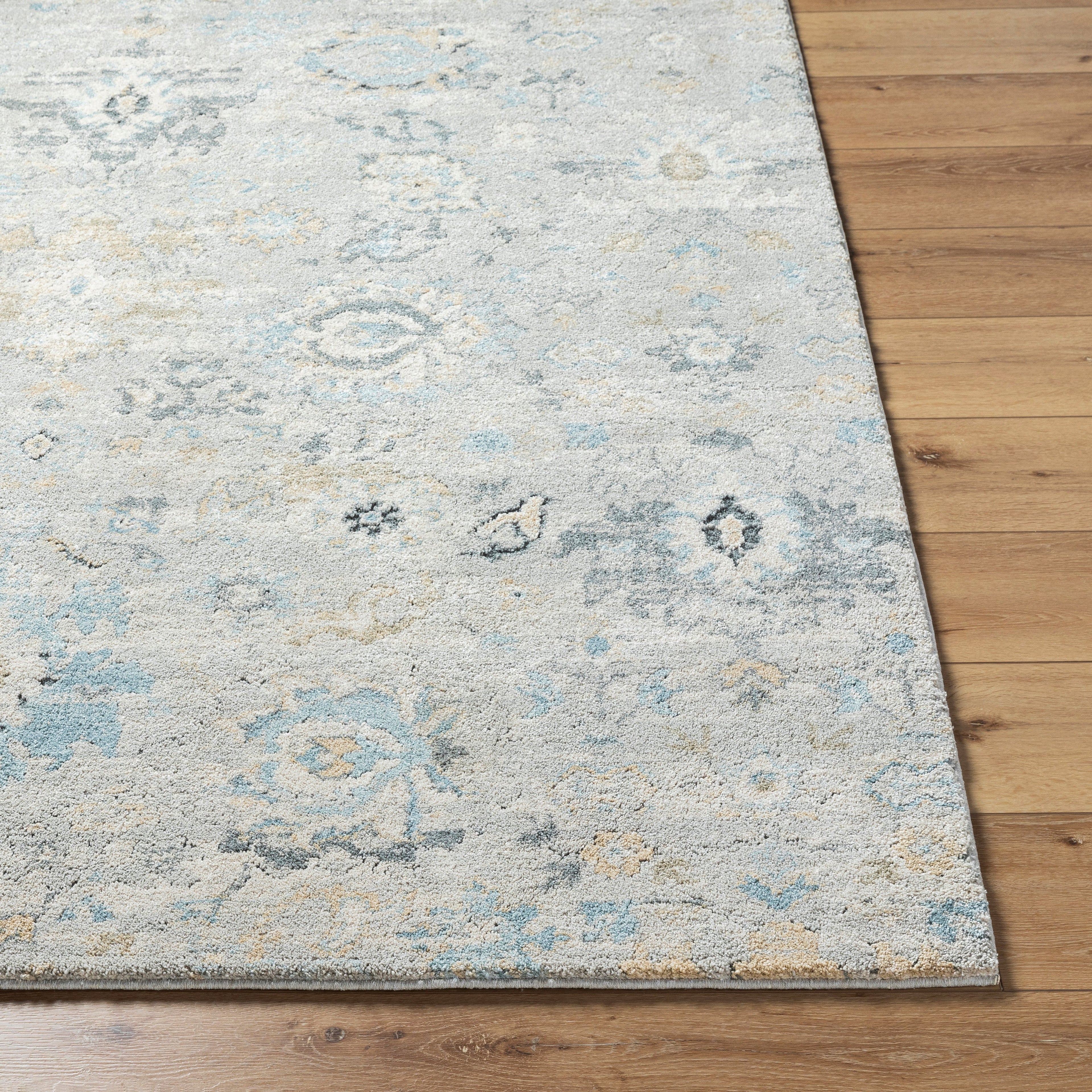 Avellino AVL-2308 Rug-  Beige, Blue, Gray