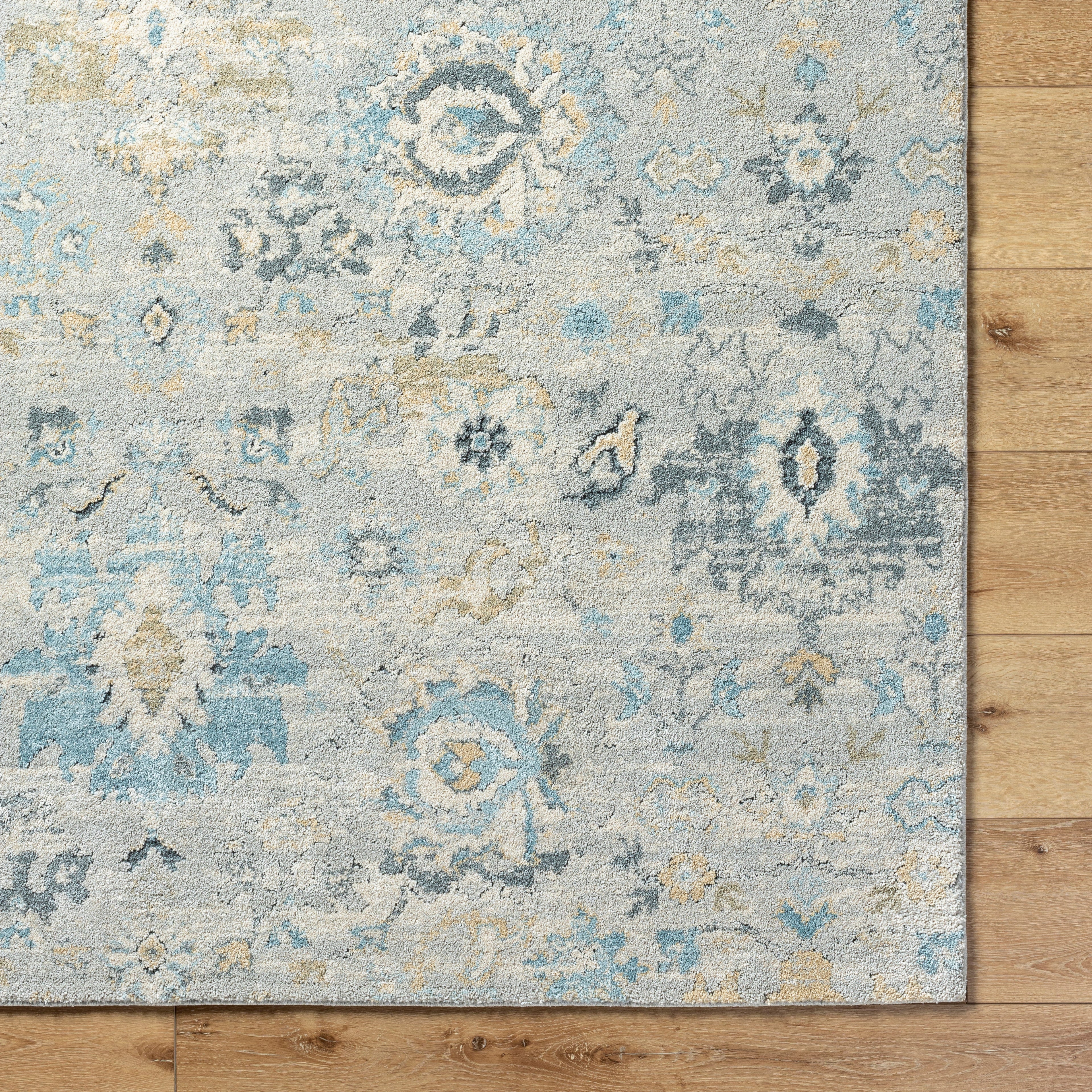 Avellino AVL-2308 Rug-  Beige, Blue, Gray