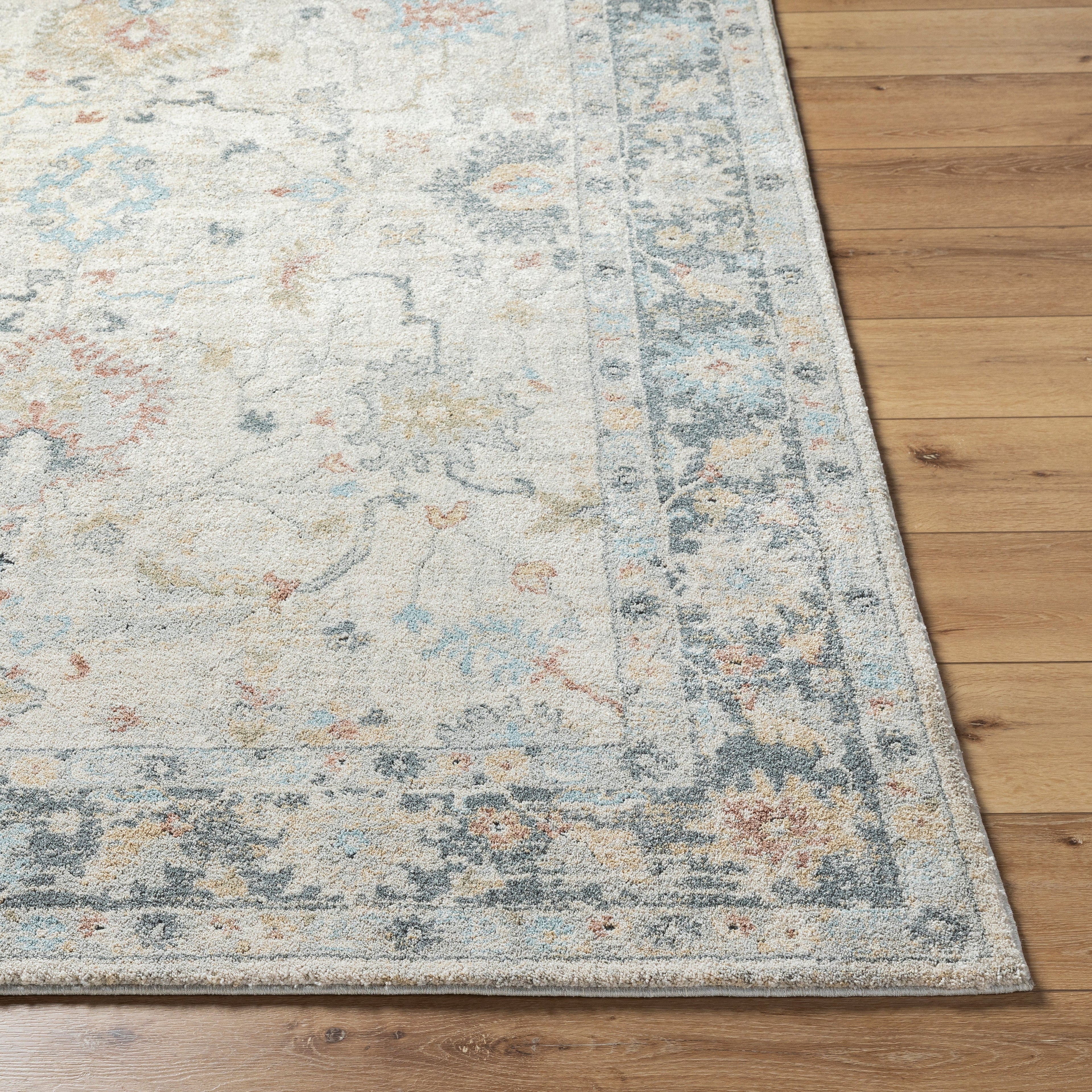Avellino AVL-2309 Rug-  Beige, Blue, Gray