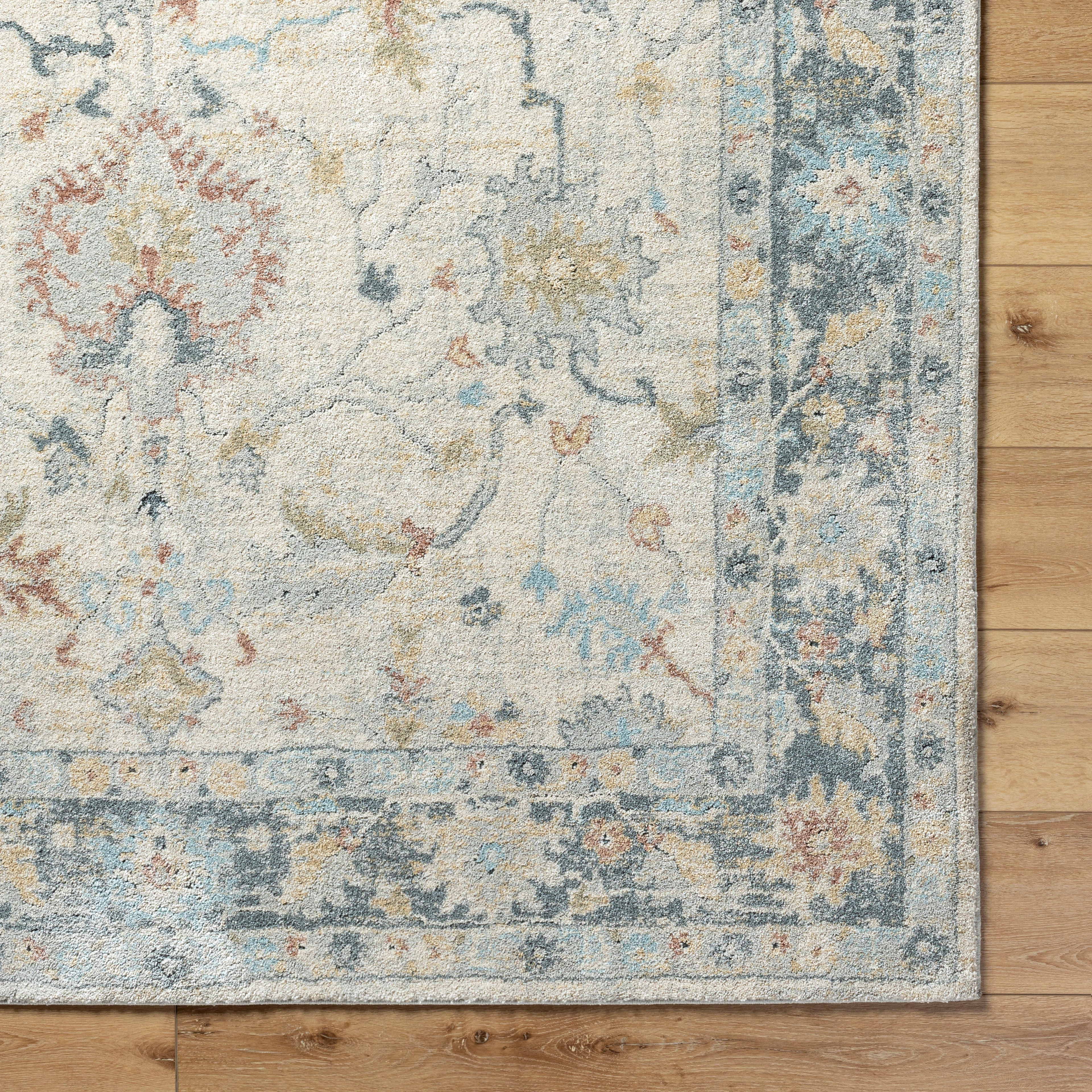 Avellino AVL-2309 Rug-  Beige, Blue, Gray