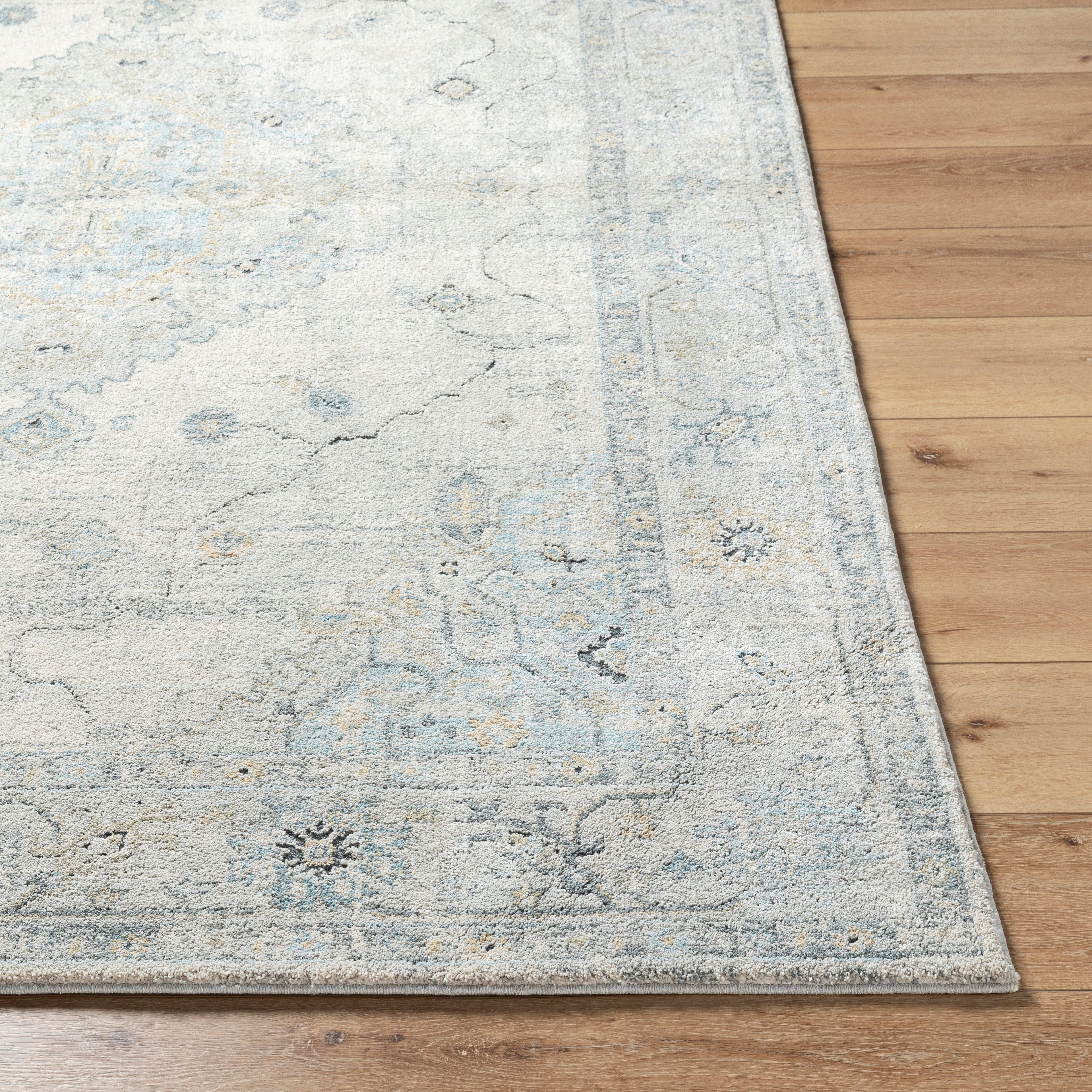 Avellino AVL-2314 Rug-  Beige, Blue, Gray