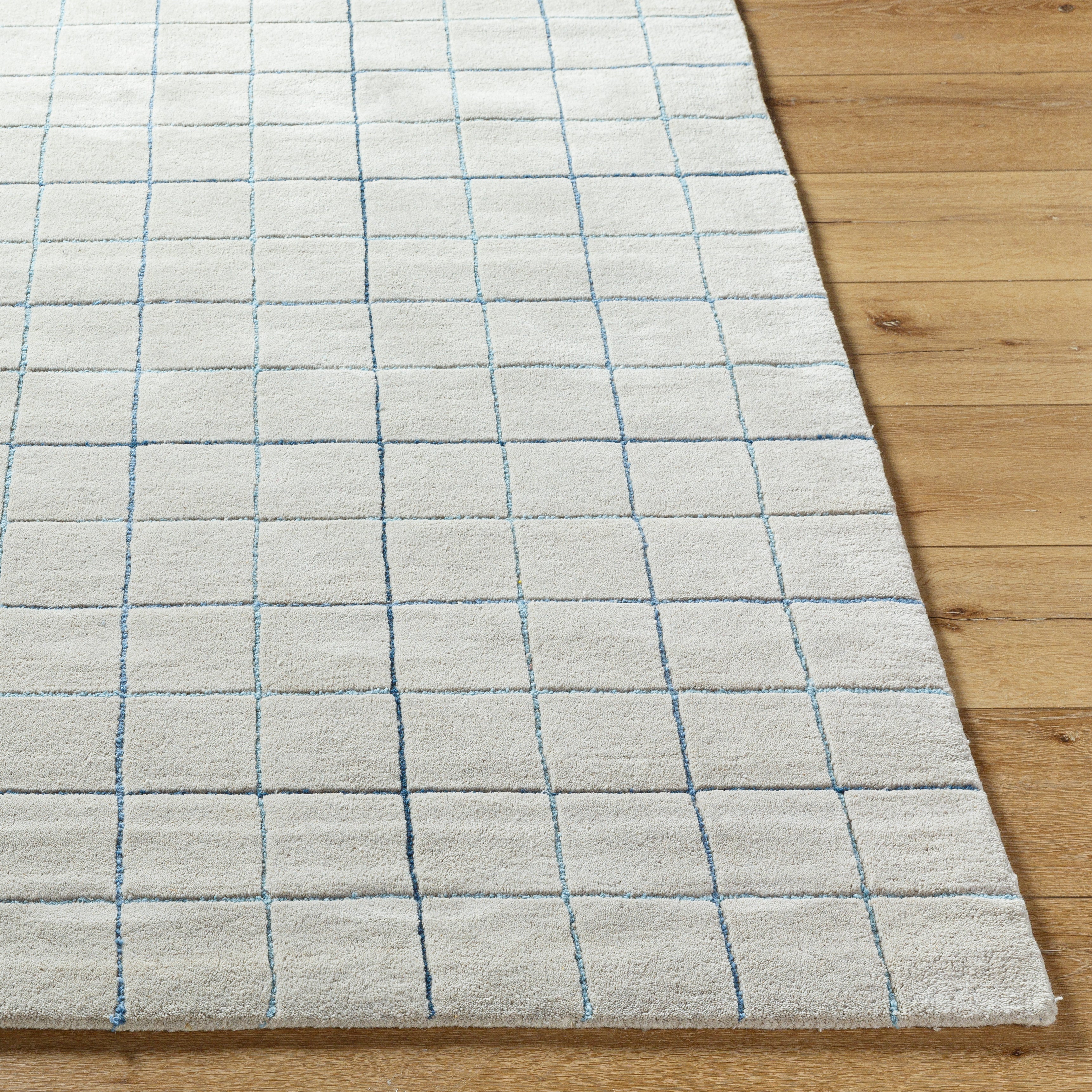 Brook BKO-2341 Rug- Beige, Blue