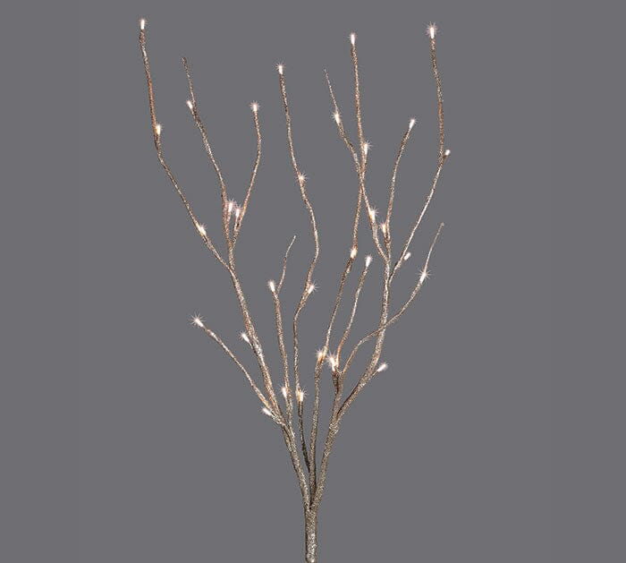Champagne Glitter Tree Branch