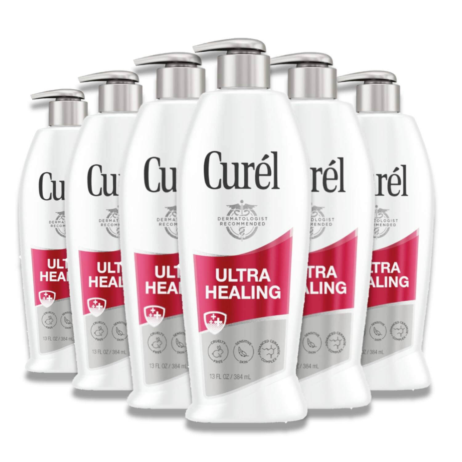 Curel - Ultra Healing, Lotion Hydratante Intensive - 13 Oz - 6 Pack