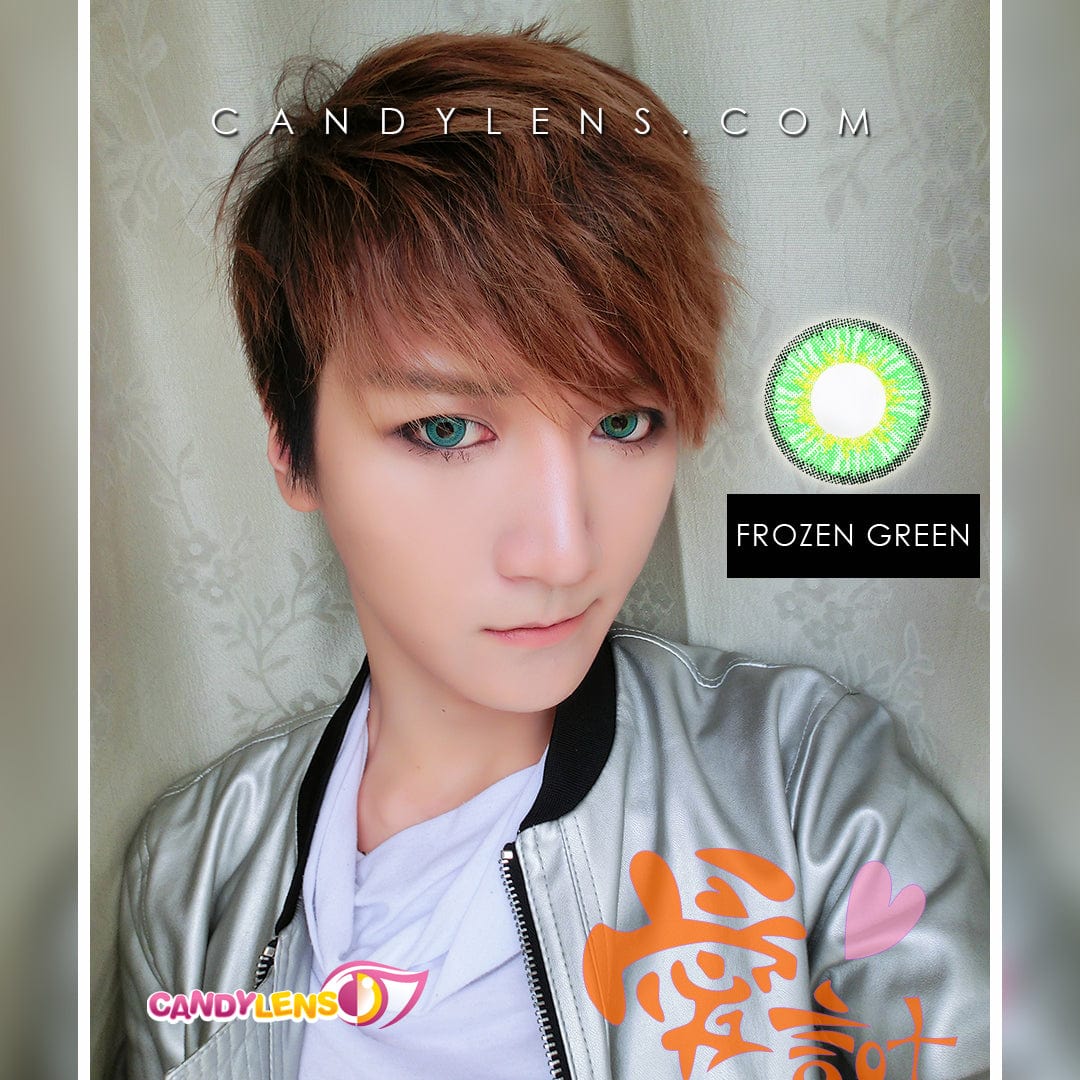 Frozen Green Cosplay Contacts