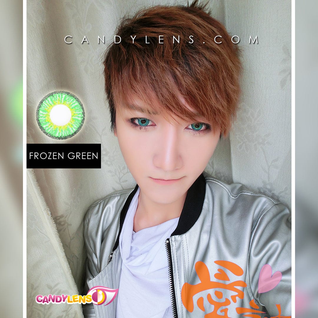 Frozen Green Cosplay Contacts