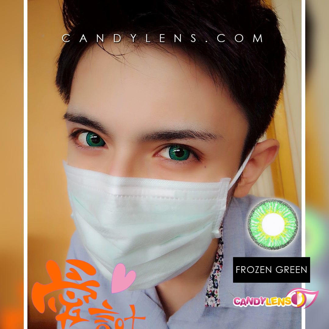 Frozen Green Cosplay Contacts