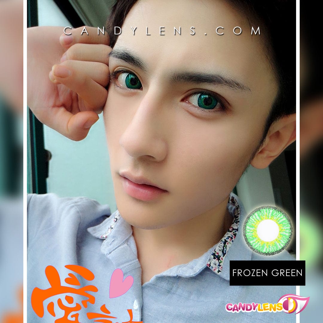 Frozen Green Cosplay Contacts