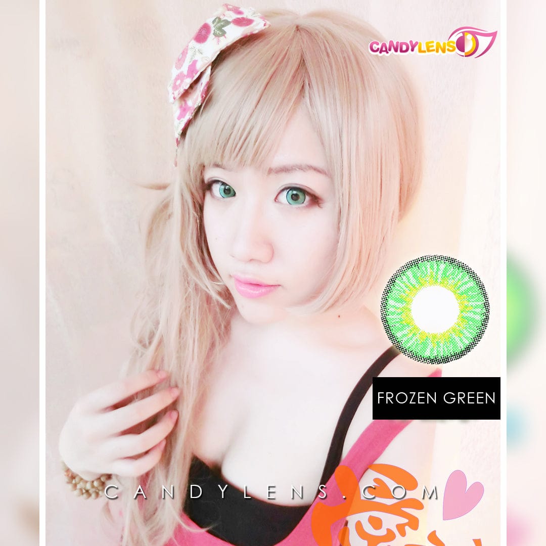 Frozen Green Cosplay Contacts