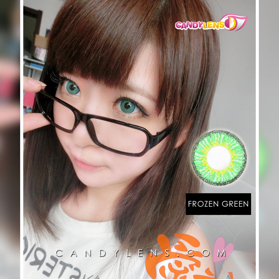Frozen Green Cosplay Contacts