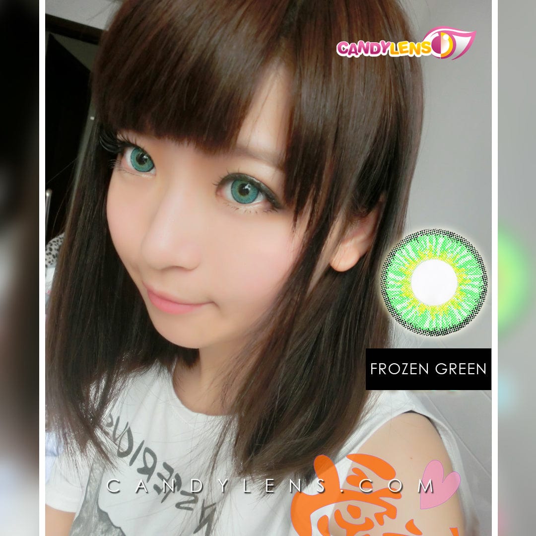 Frozen Green Cosplay Contacts