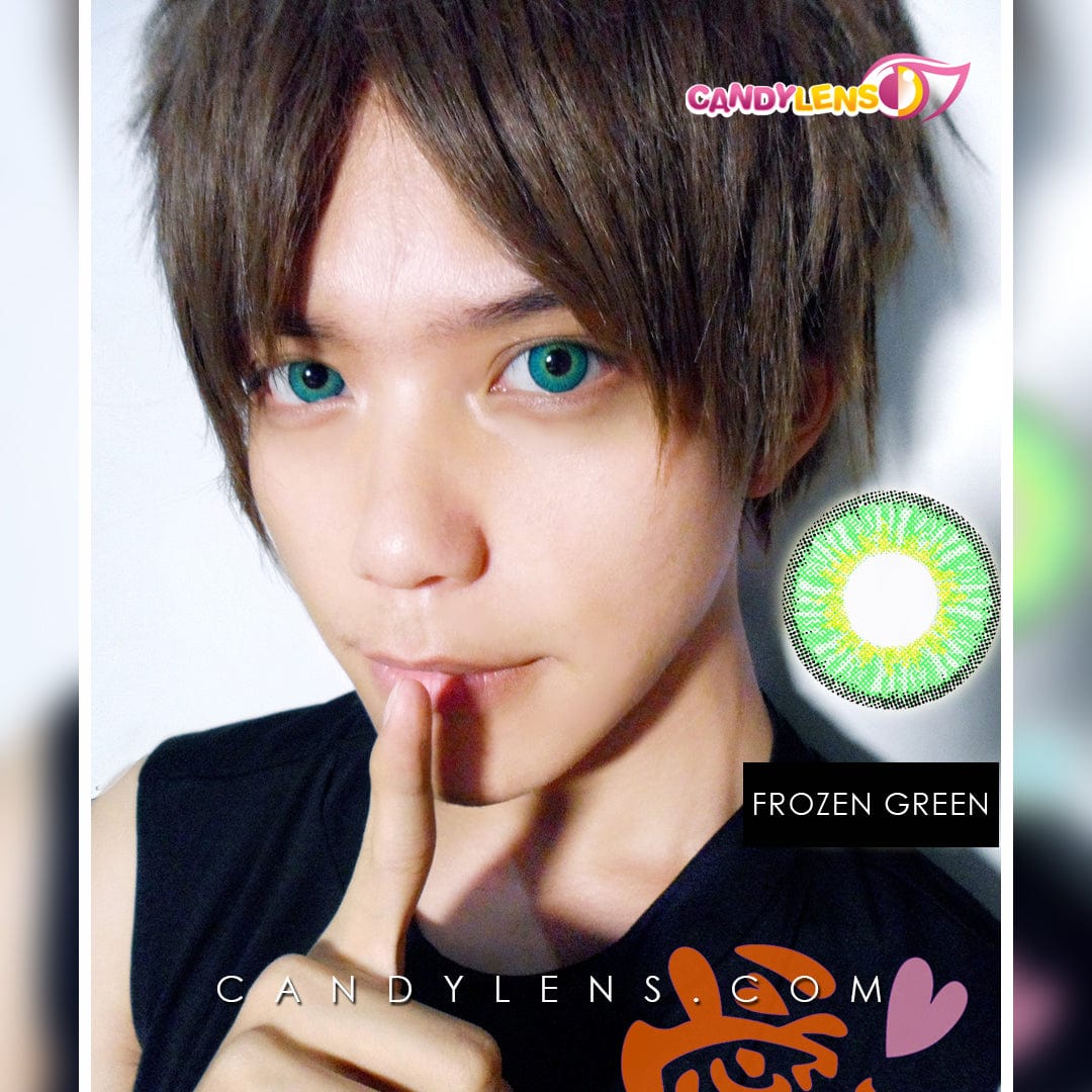 Frozen Green Cosplay Contacts