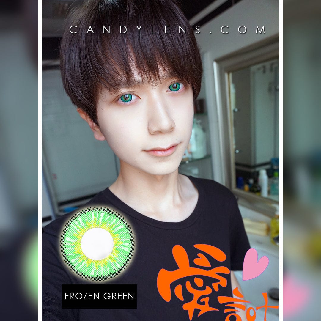 Frozen Green Cosplay Contacts