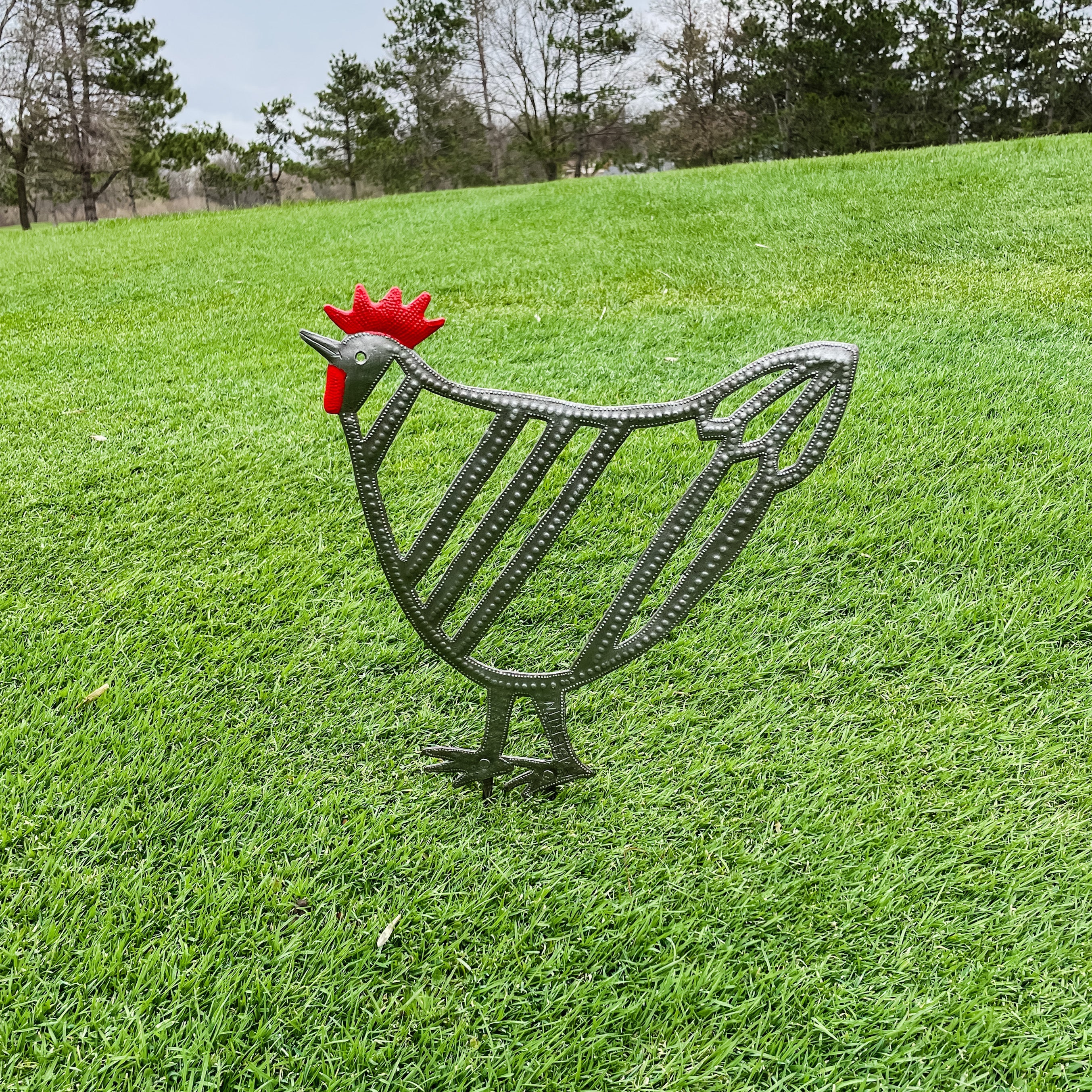 Chicken Garden Stake - FMSCMarketplace.org